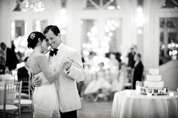 couple first dance - wedding photo by top Atlanta-based wedding photographer Scott Hopkins Photography